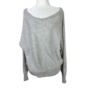 Free People Off-the-Shoulder Cashmere knit Sweater